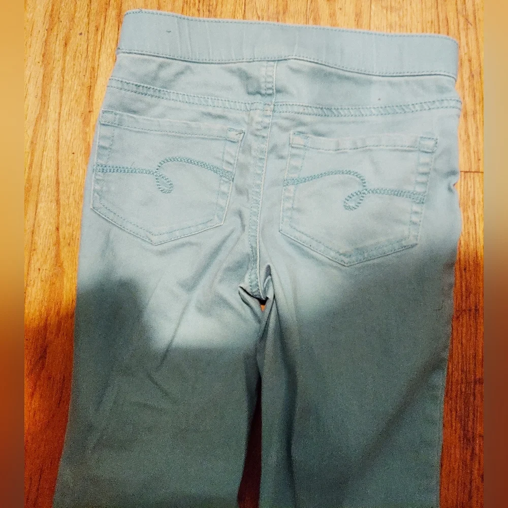 Justice Midrise Legging Blue Jeans Size 8 Girls